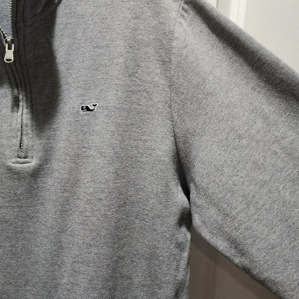 Vineyard Vines Quarter Zip Performance Pullover Shirt M - Picture 7 of 8